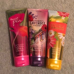BATH & BODY WORKS BODY CREAM SET